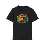 Beach Witch 70s Groovy T-Shirt — Retro Ocean Vibes