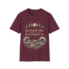 Guided By The Moon Grounded By The Sea T-Shirt