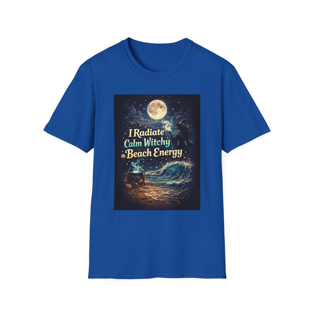 I Radiate Calm Witchy Beach Energy T-Shirt