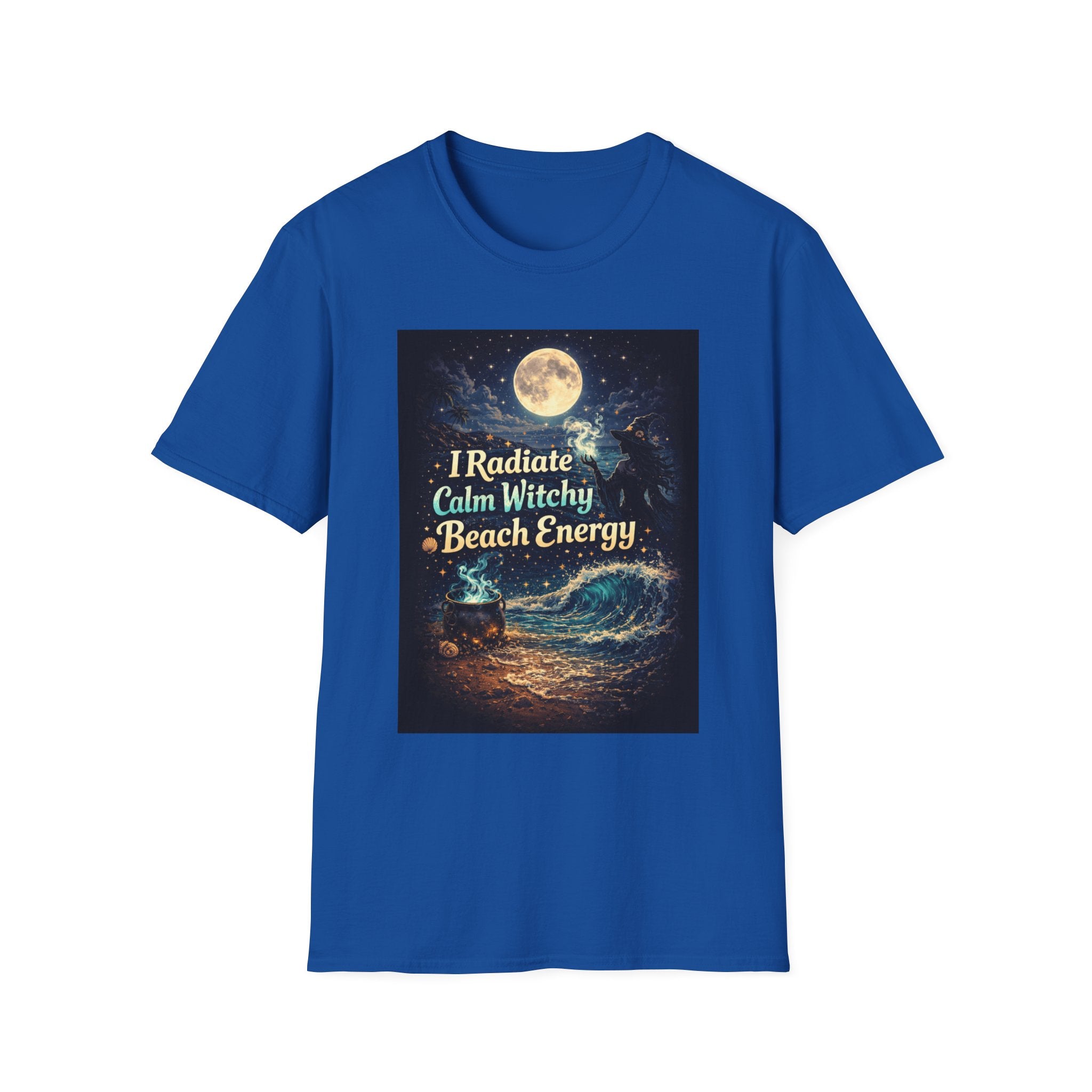 I Radiate Calm Witchy Beach Energy T-Shirt
