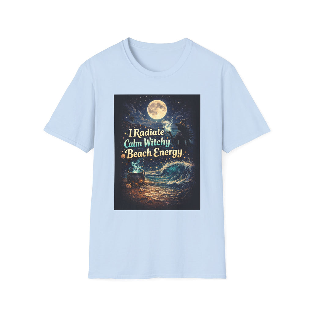 I Radiate Calm Witchy Beach Energy T-Shirt