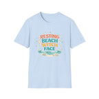 Resting Beach Witch Face T-Shirt