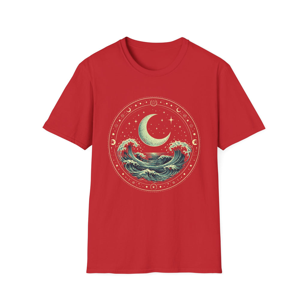 Ocean Waves Inside Ritual Circle T-Shirt