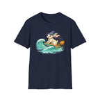 Surfing Beach Witch Hare T-Shirt