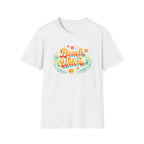 Beach Witch 70s Groovy T-Shirt — Retro Ocean Vibes