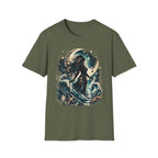 Mystical Sea Witch Silhouette T-Shirt