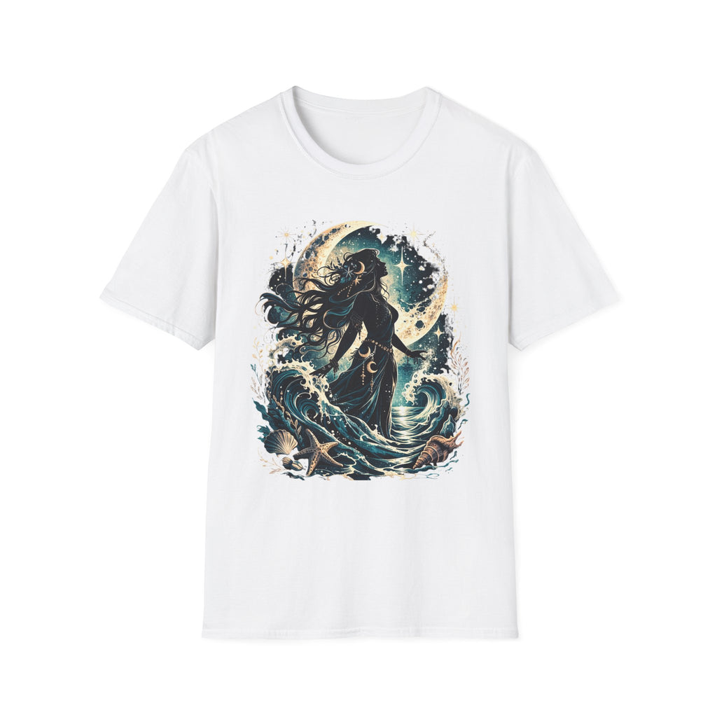 Mystical Sea Witch Silhouette T-Shirt