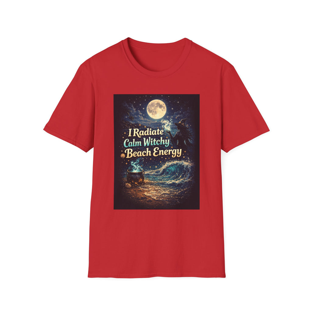 I Radiate Calm Witchy Beach Energy T-Shirt