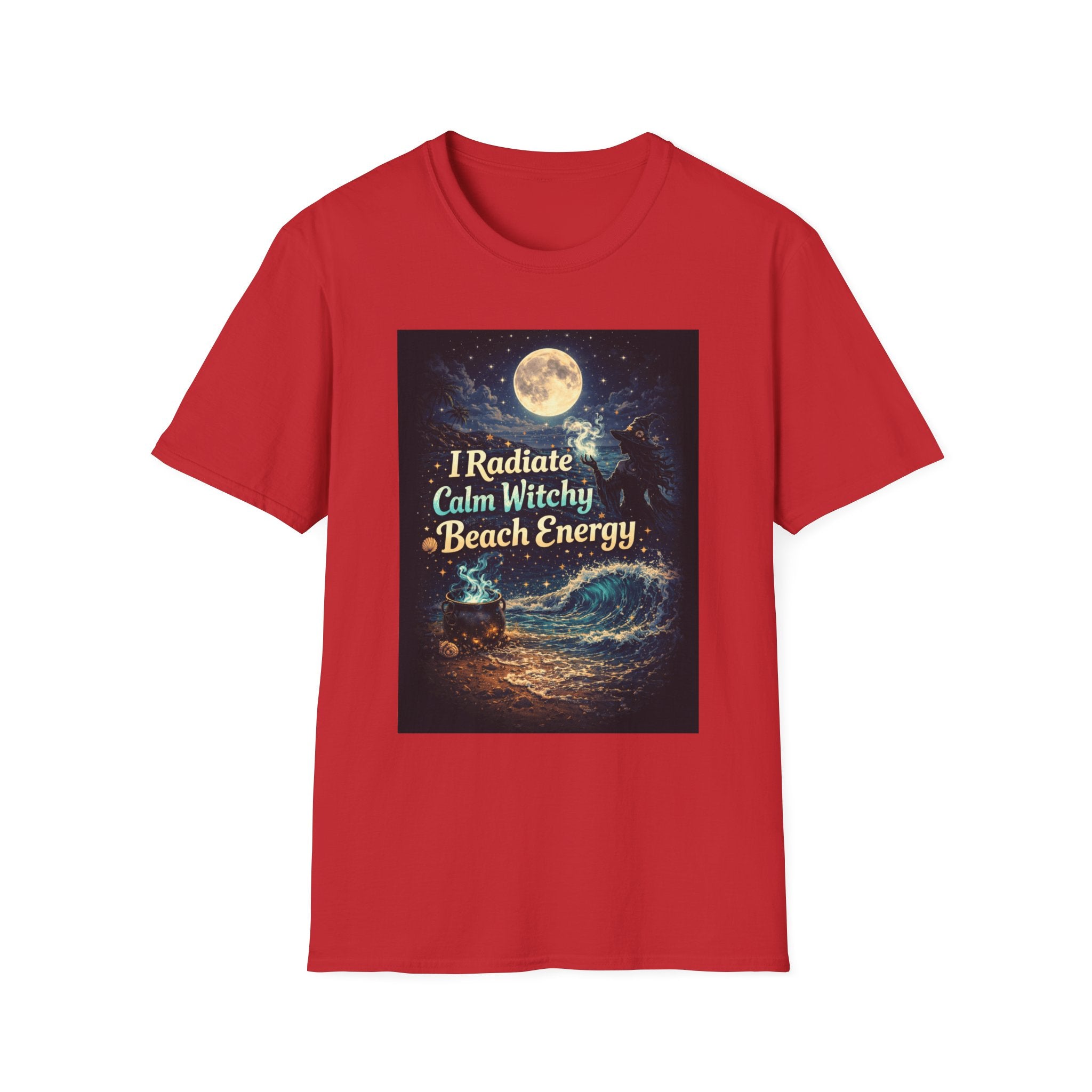 I Radiate Calm Witchy Beach Energy T-Shirt