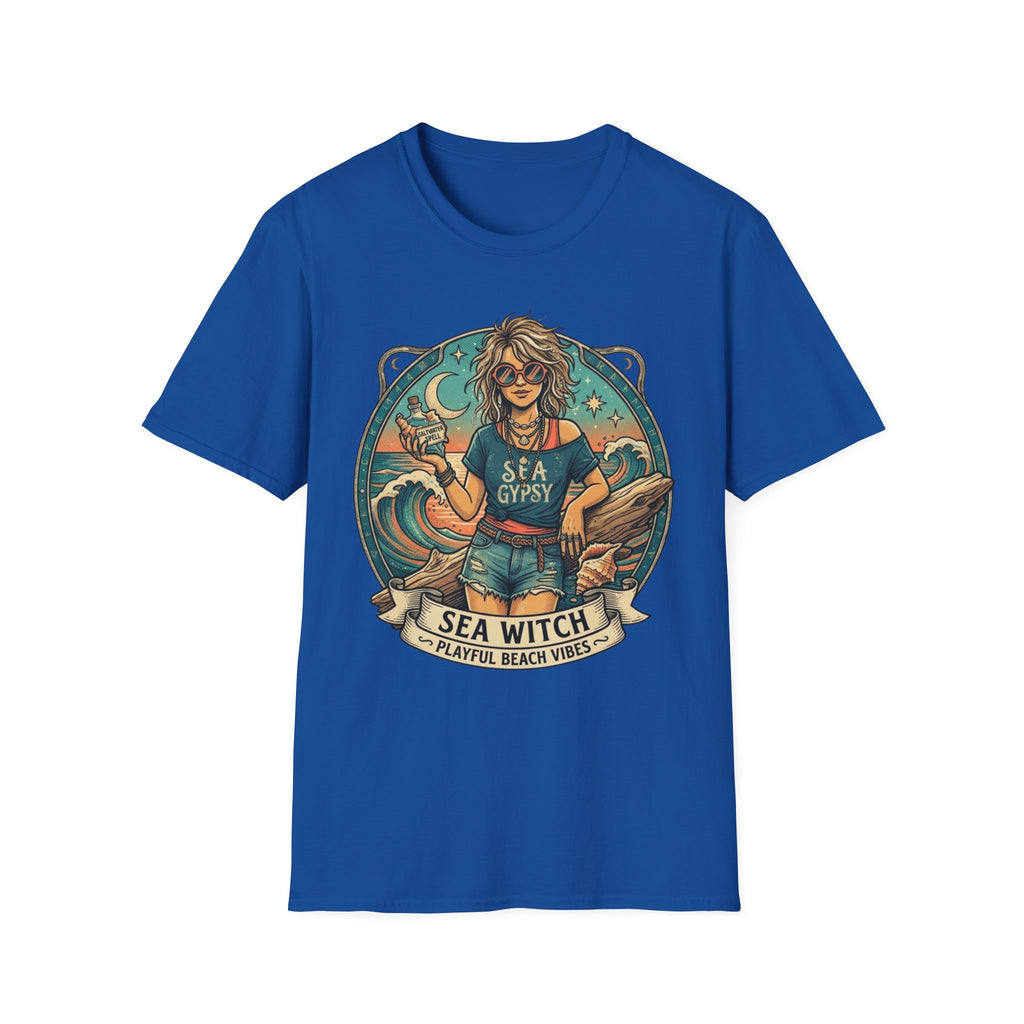 Sea Witch Playful Beach Vibes T-Shirt