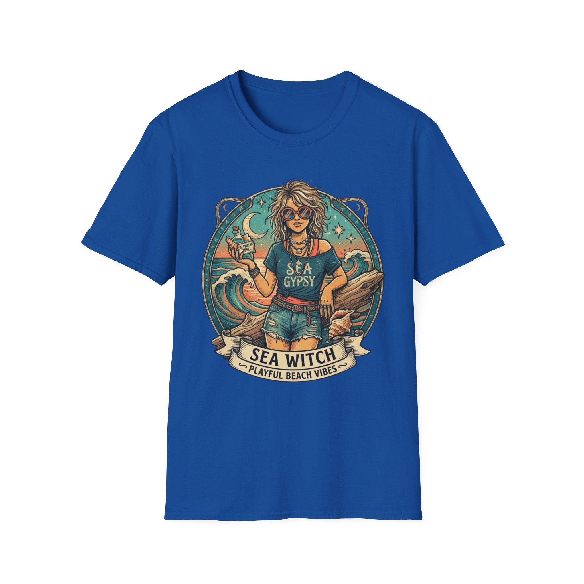 Sea Witch Playful Beach Vibes T-Shirt