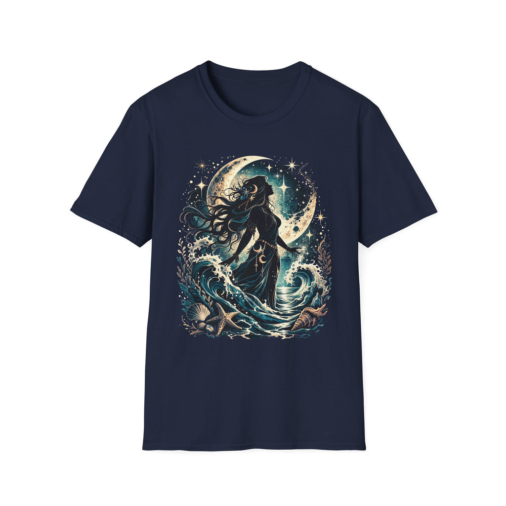Mystical Sea Witch Silhouette T-Shirt
