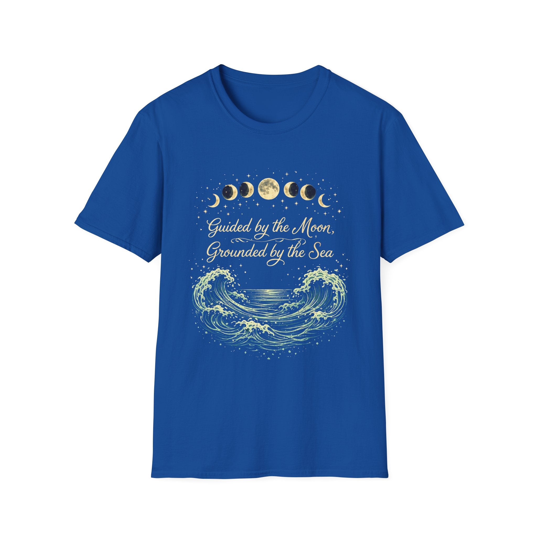 Guided By The Moon Grounded By The Sea T-Shirt
