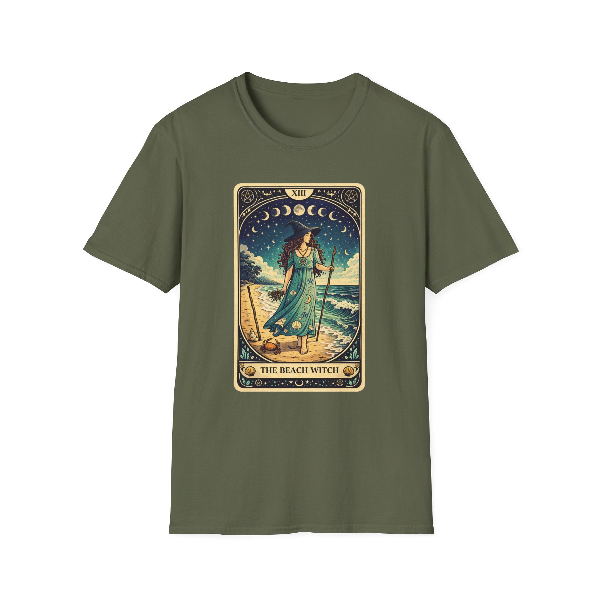 Beach Witch Tarot T-Shirt