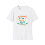 Resting Beach Witch Face T-Shirt