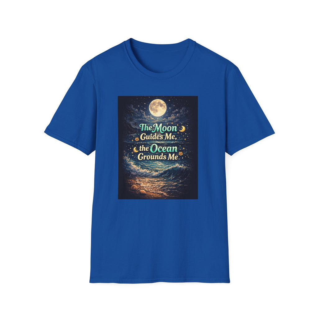 The Moon Guides Me The Ocean Grounds Me T-Shirt