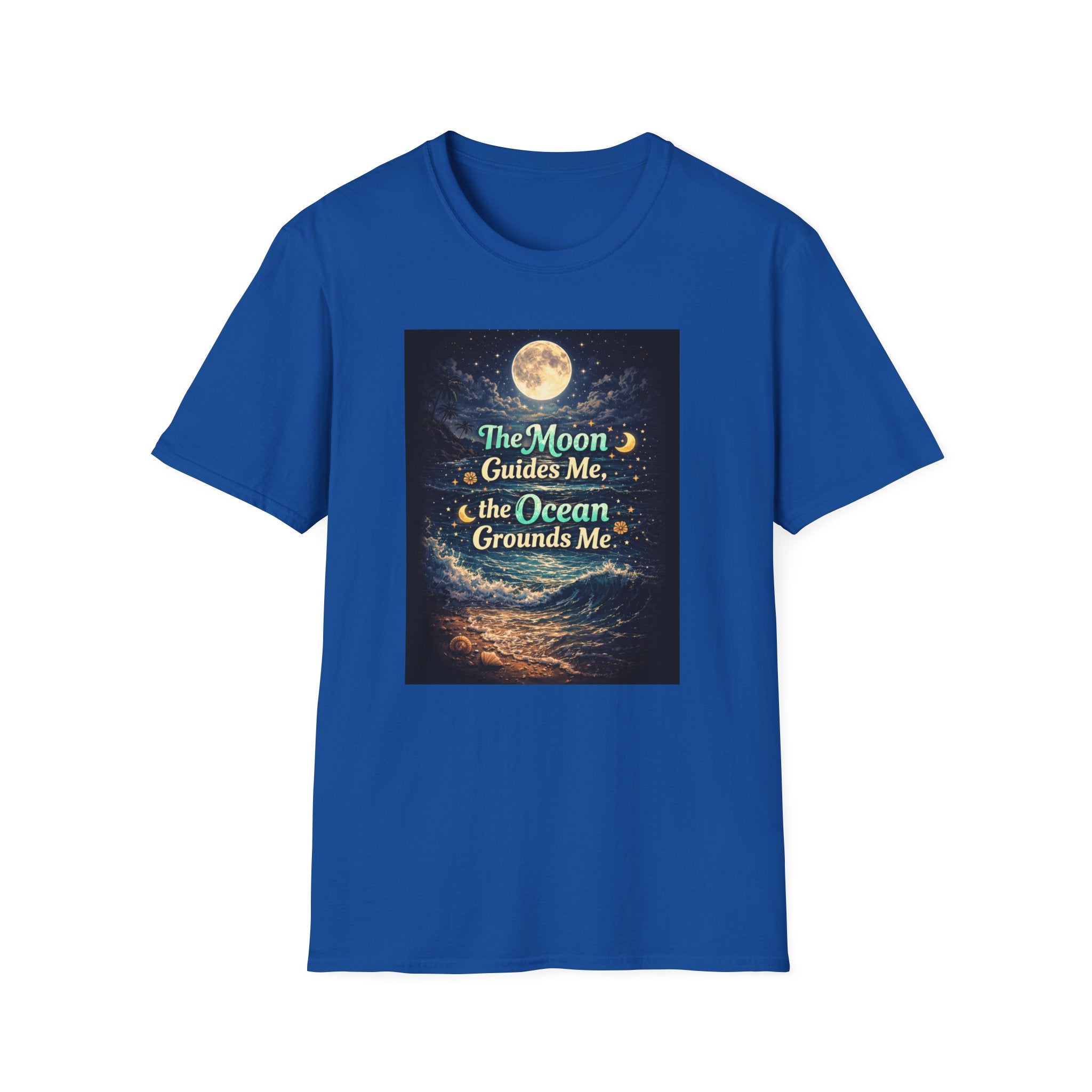 The Moon Guides Me The Ocean Grounds Me T-Shirt
