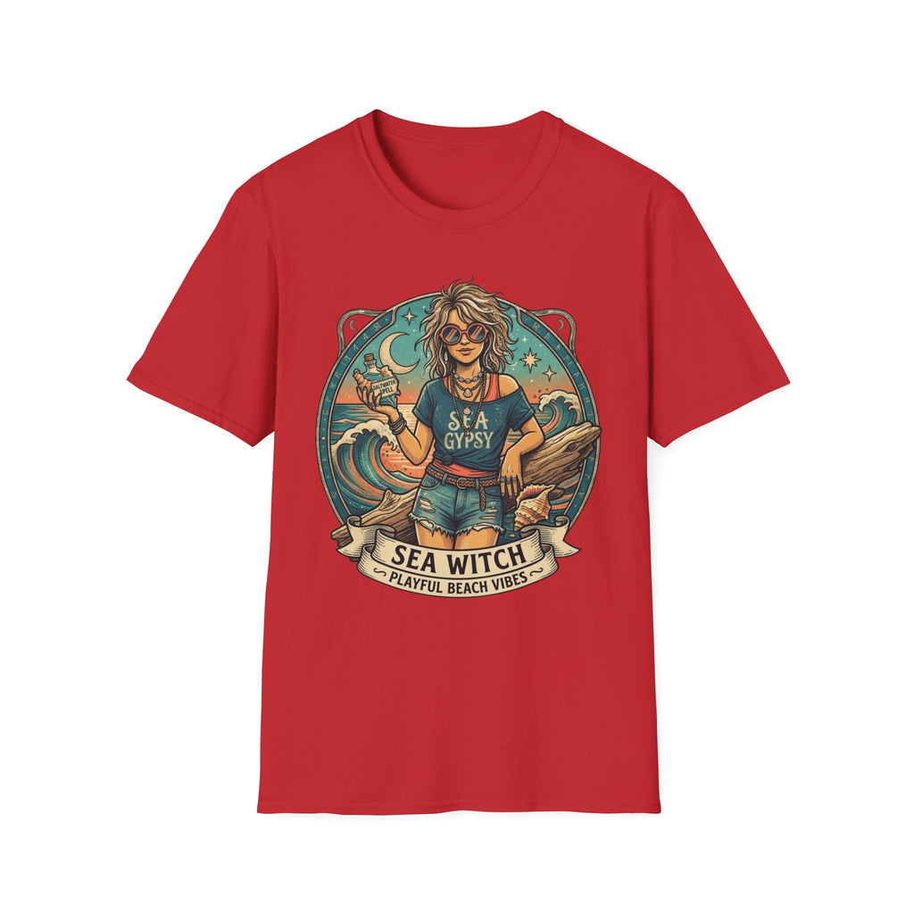Sea Witch Playful Beach Vibes T-Shirt