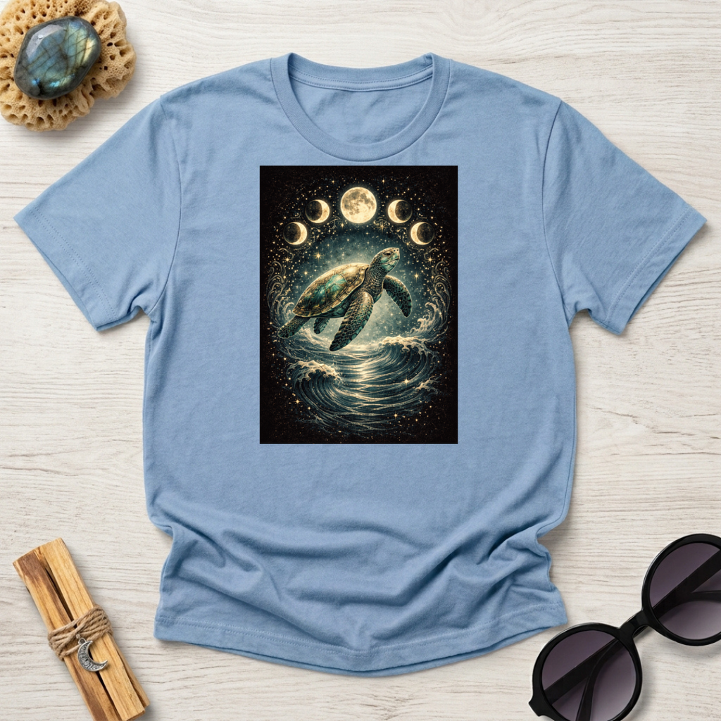 The Tides Turtle Moon T-Shirt