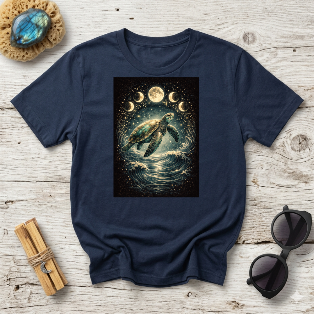 The Tides Turtle Moon T-Shirt