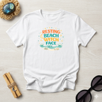 Resting Beach Witch Face T-Shirt