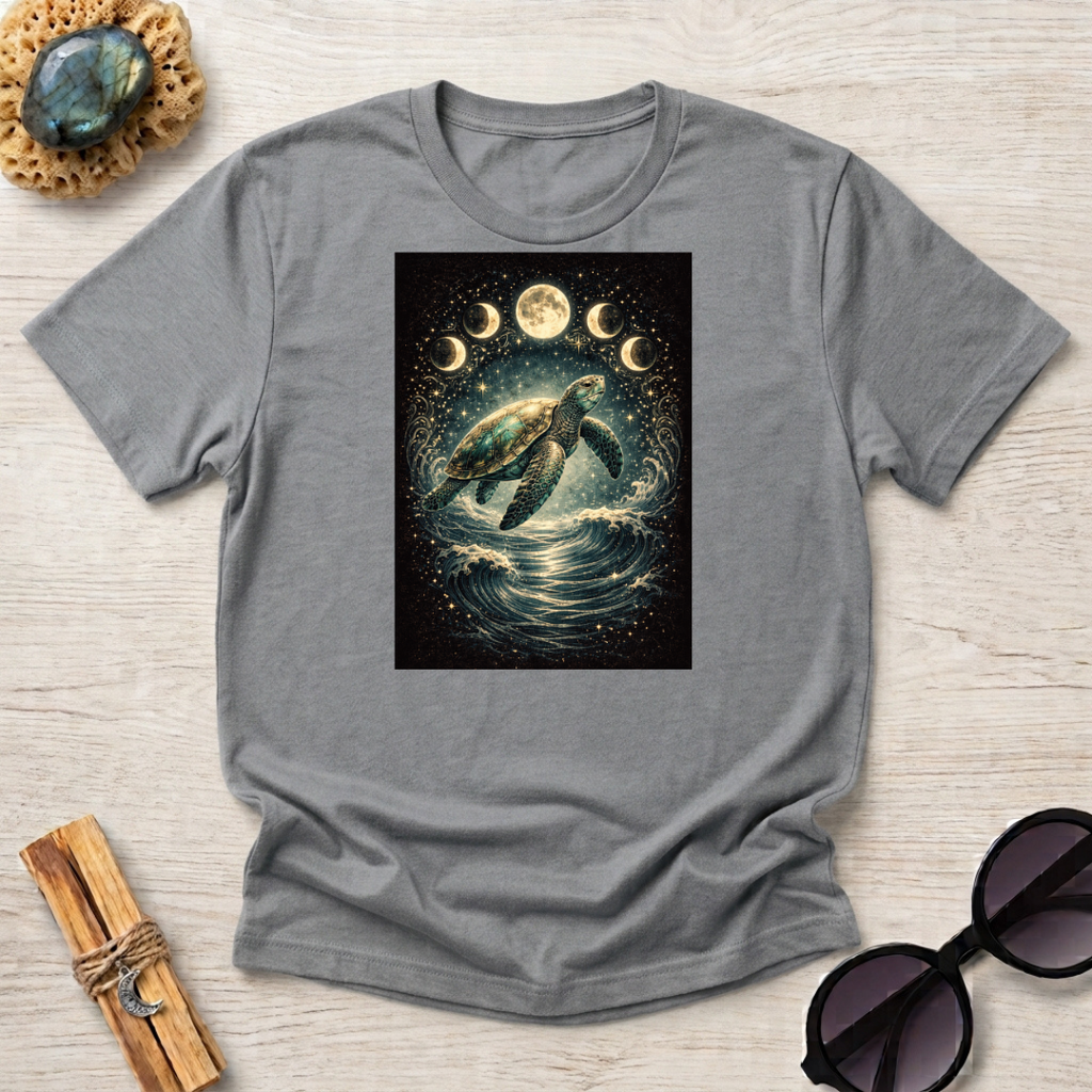 The Tides Turtle Moon T-Shirt