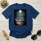 The Moon Guides Me The Ocean Grounds Me T-Shirt