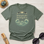Guided By The Moon Grounded By The Sea T-Shirt