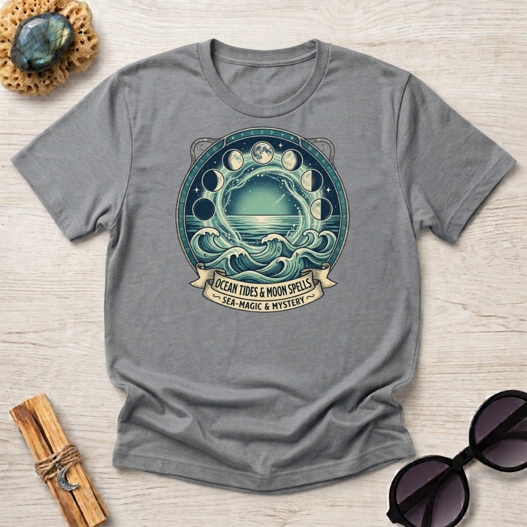 Ocean Tides & Moon Spells T-Shirt