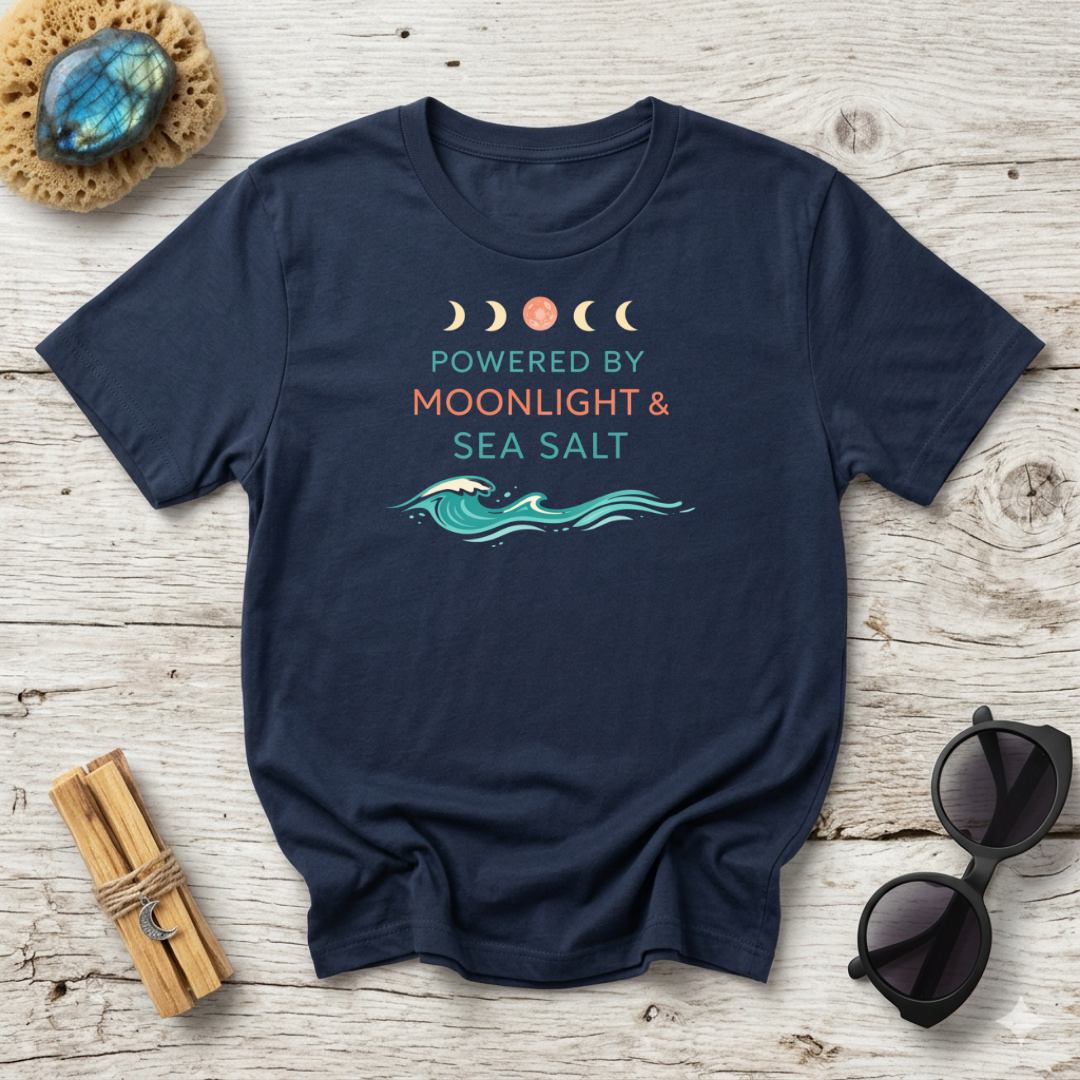 Powered By Moonlight & Sea Salt T-Shirt