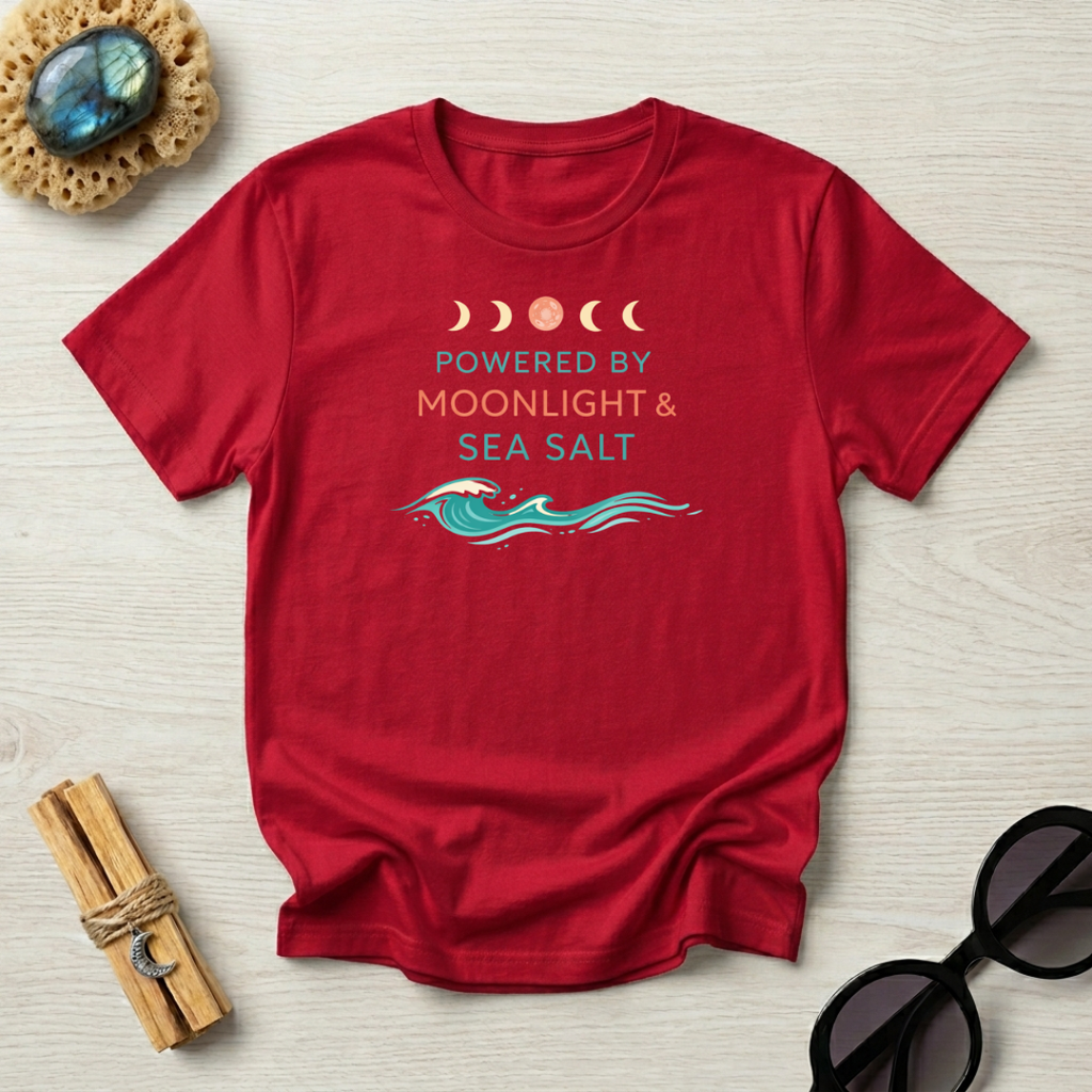 Powered By Moonlight & Sea Salt T-Shirt