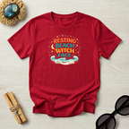 Resting Beach Witch Face T-Shirt